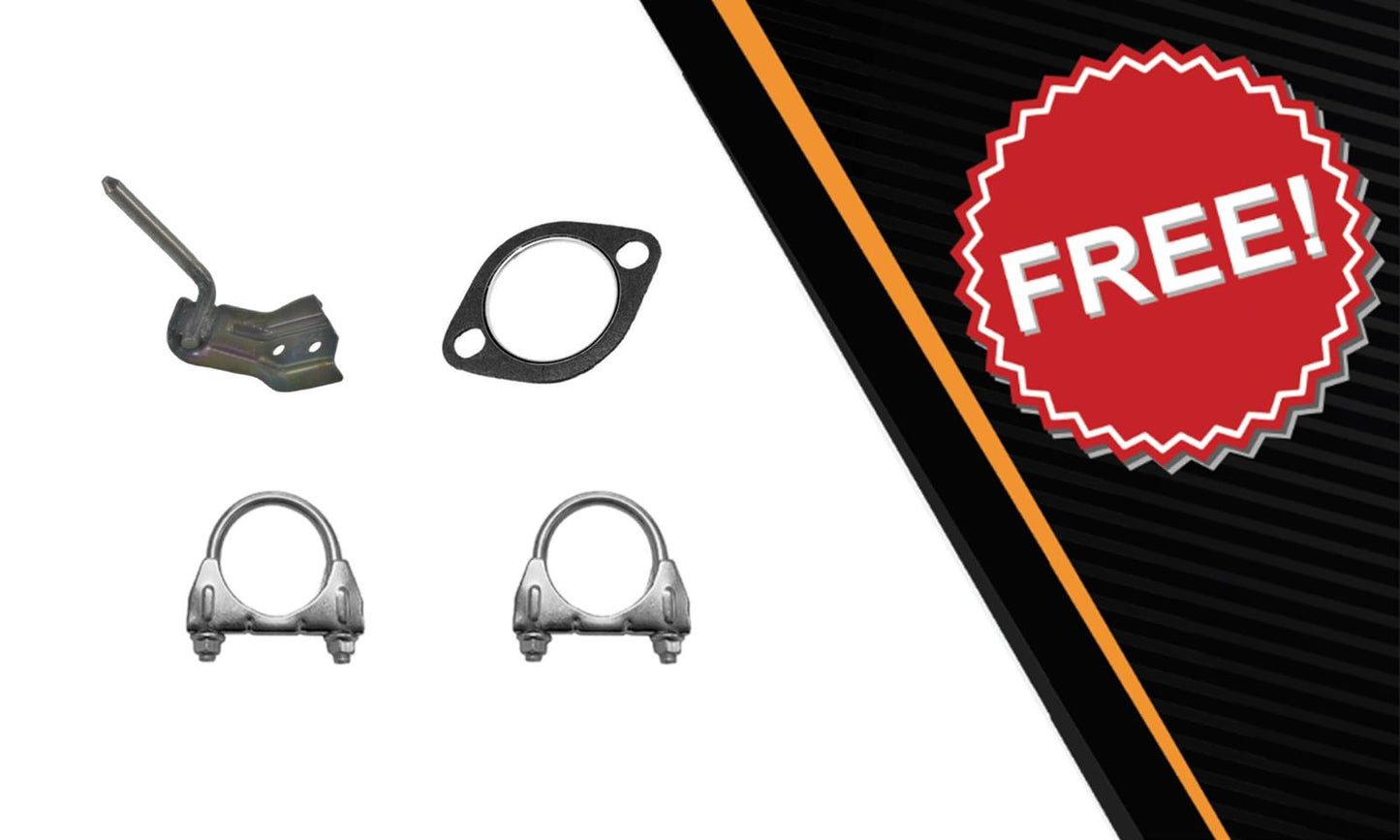 2002-2006 Nissan Altima 2.5L Exhaust Resonator Pipe and Muffler