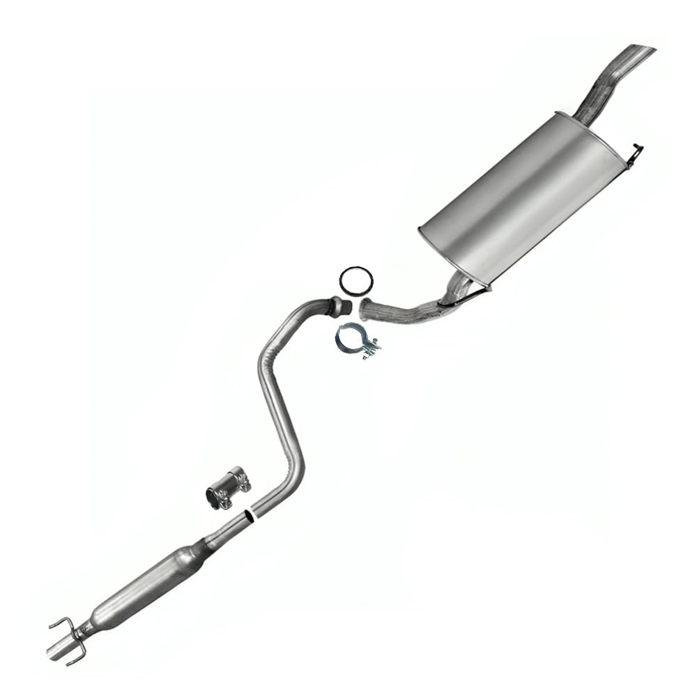 2004-2006 Scion XB 1.5L Exhaust Resonator Pipe and Muffler