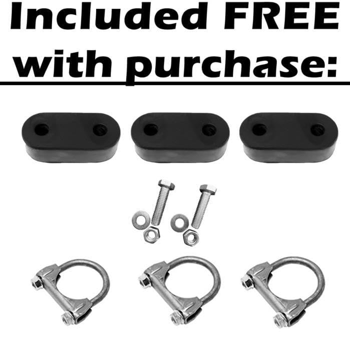 Exhaust Pipe, Muffler and Tail Pipe for 2001-2006 GMC Yukon XL 1500/Yukon/Chevrolet Suburban/Avalanche