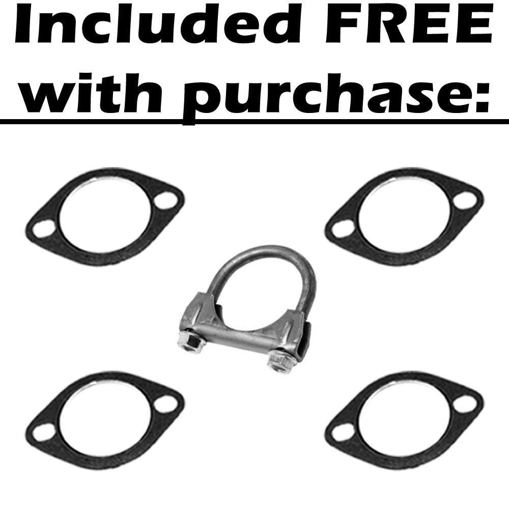 2010-2011 Kia Soul 2.0L Exhaust Front Pipe, Resonator and Muffler