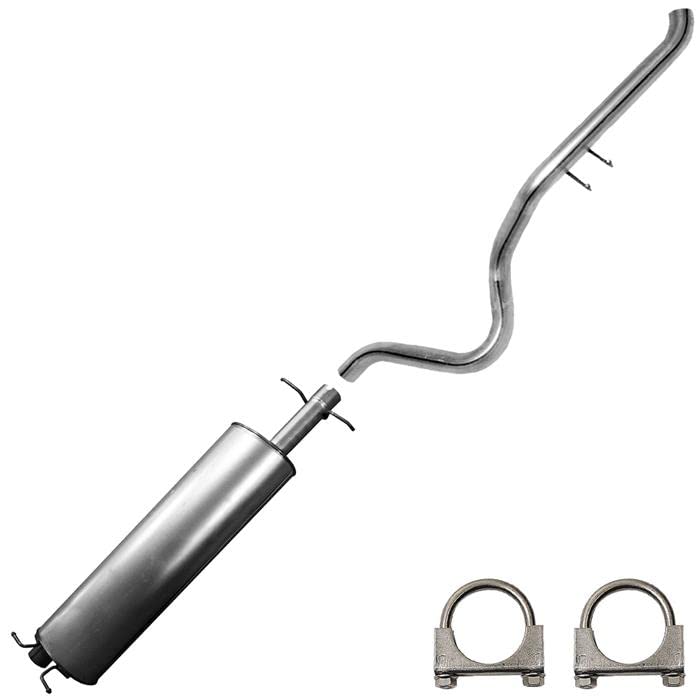 2000 5.2L, 2000-2003 5.9L Dodge Durango Muffler Tail Pipe Exhaust System Kit