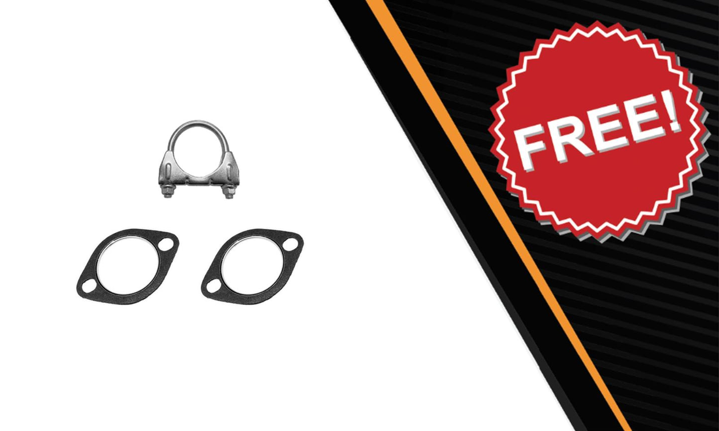 2003-2008 Infiniti FX35 3.5L Exhaust Resonator Pipe and Muffler