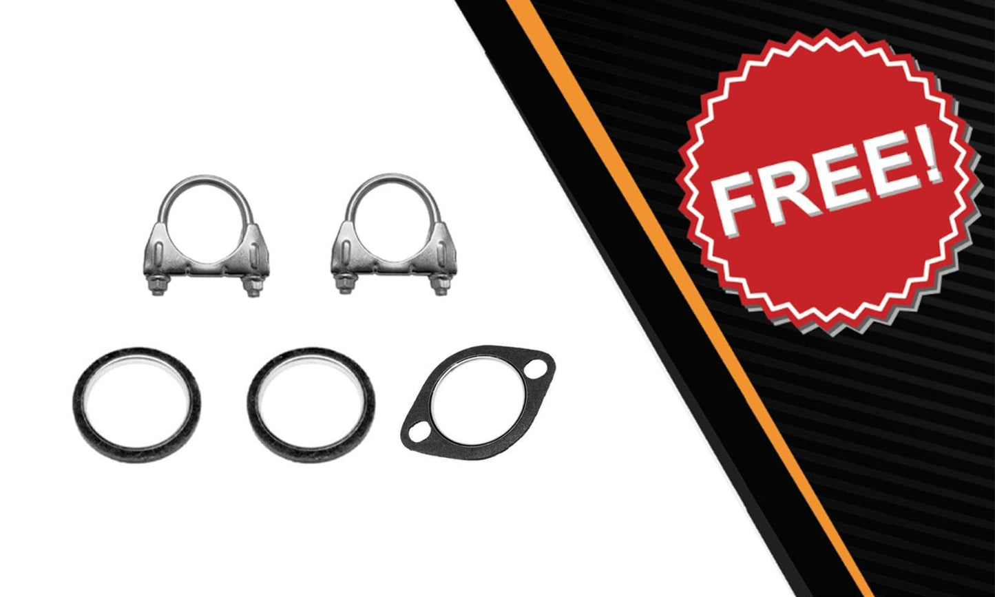 2006-2009 Mitsubishi Eclipse 2.4L Exhaust Pipe, Resonator and Muffler