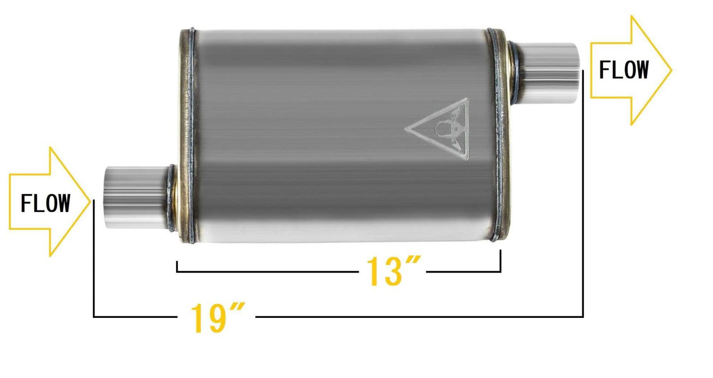 Colt Exhaust | 2 1/2 High Output Universal Muffler