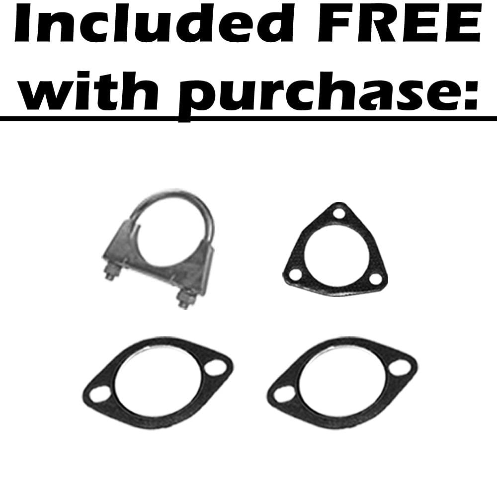 2004-2008 Chevrolet Aveo 1.6L Exhaust Front Pipe, Resonator and Muffler