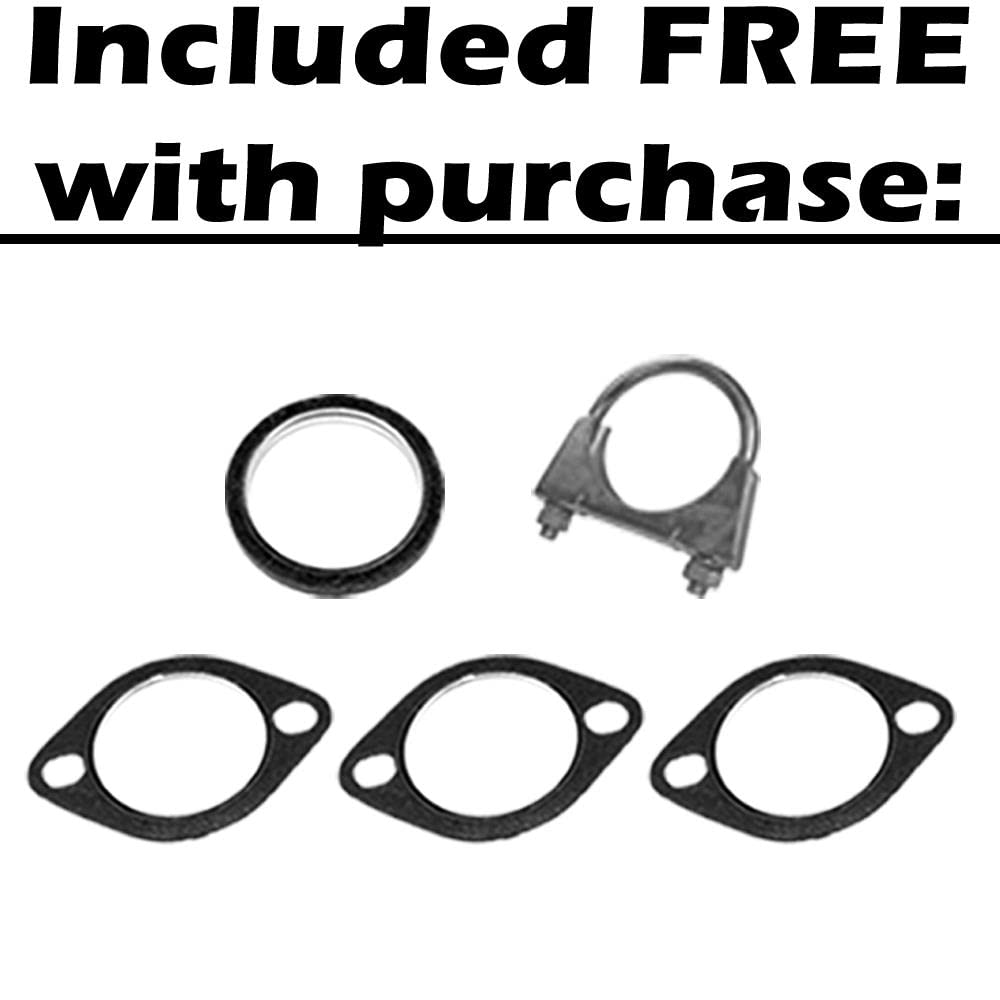 Northeastern Exhaust | Stainless Steel Epa-Approved Catalytic, Front Pipe, Resonator Muffler Exhaust Kit Compatible for 09-2011 Chevy Aveo5 1.6L | Free Gaskets and Clamps