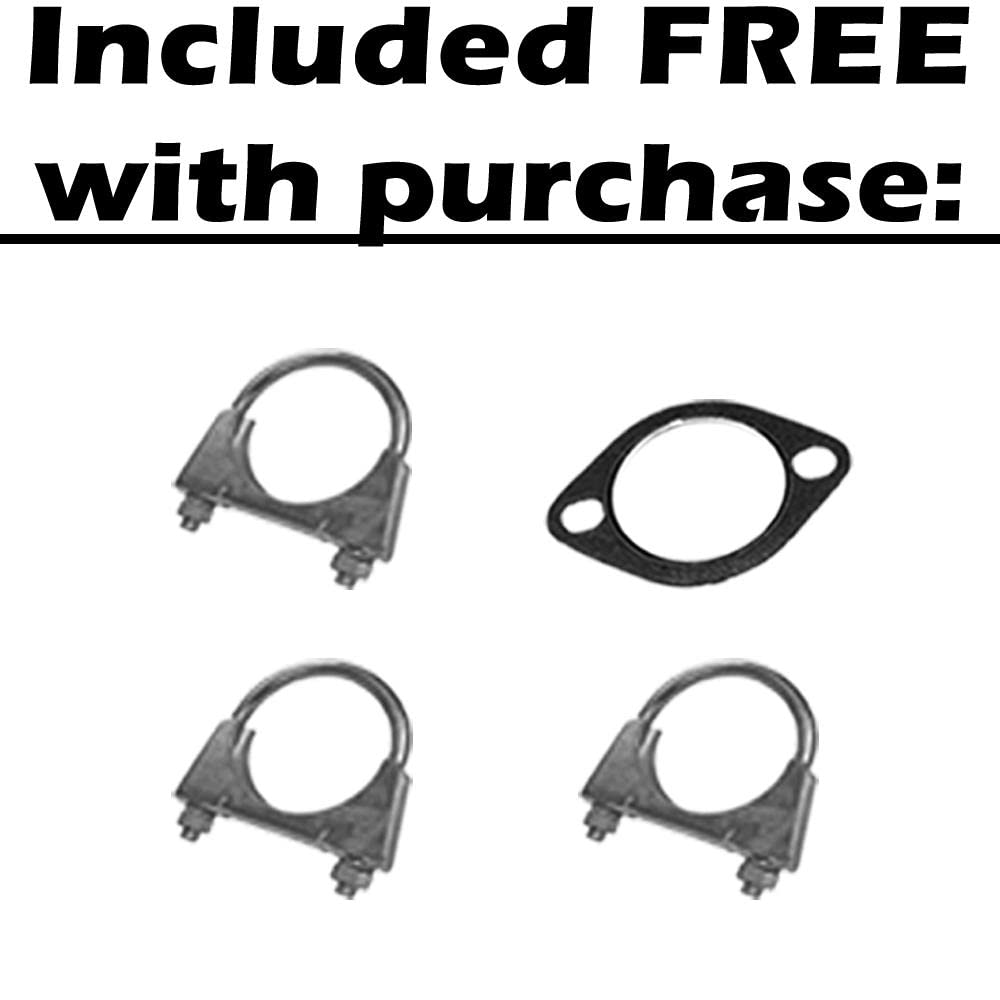 2003-2005 Chevrolet Impala and Monte Carlo 3.4L 3.8L Resonator, Intermediate Pipe and Muffler