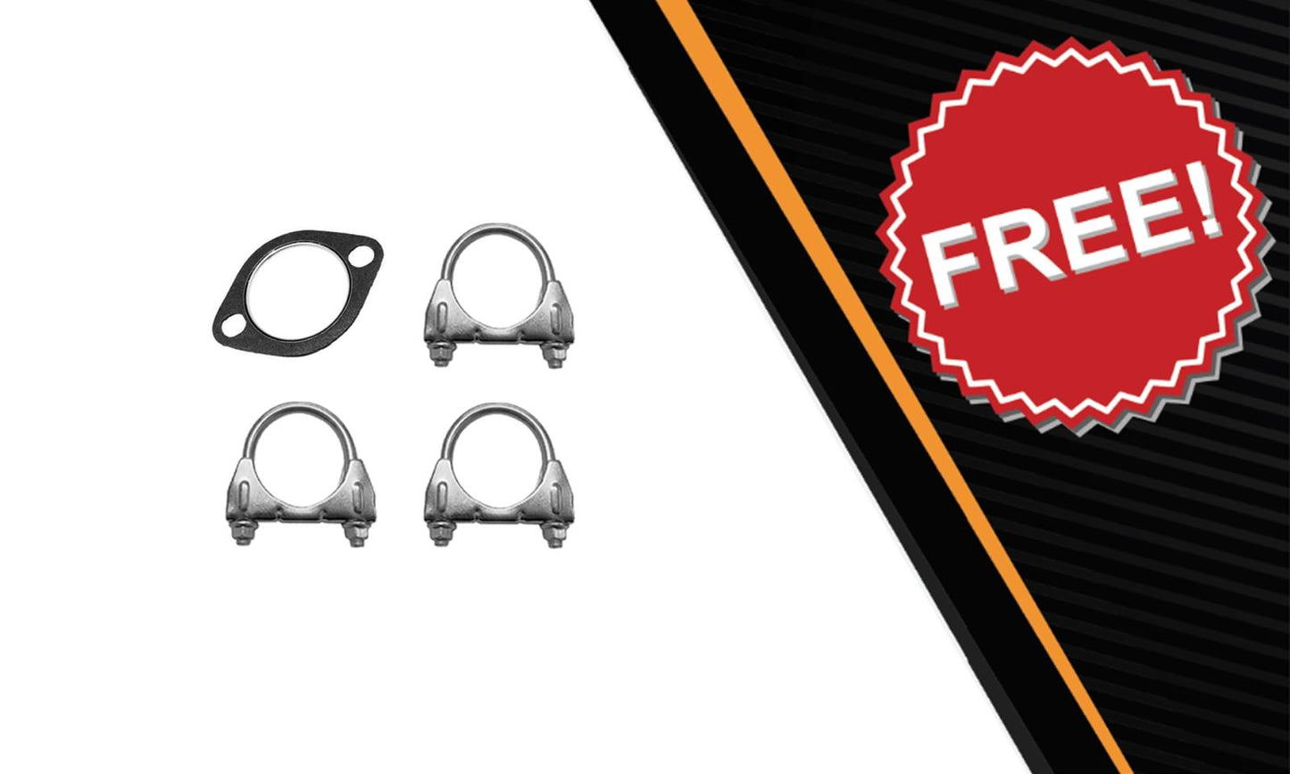 2000-2002 Chevrolet Monte Carlo 3.4L Resonator, Intermediate Pipe and Muffler Exhaust System Kit