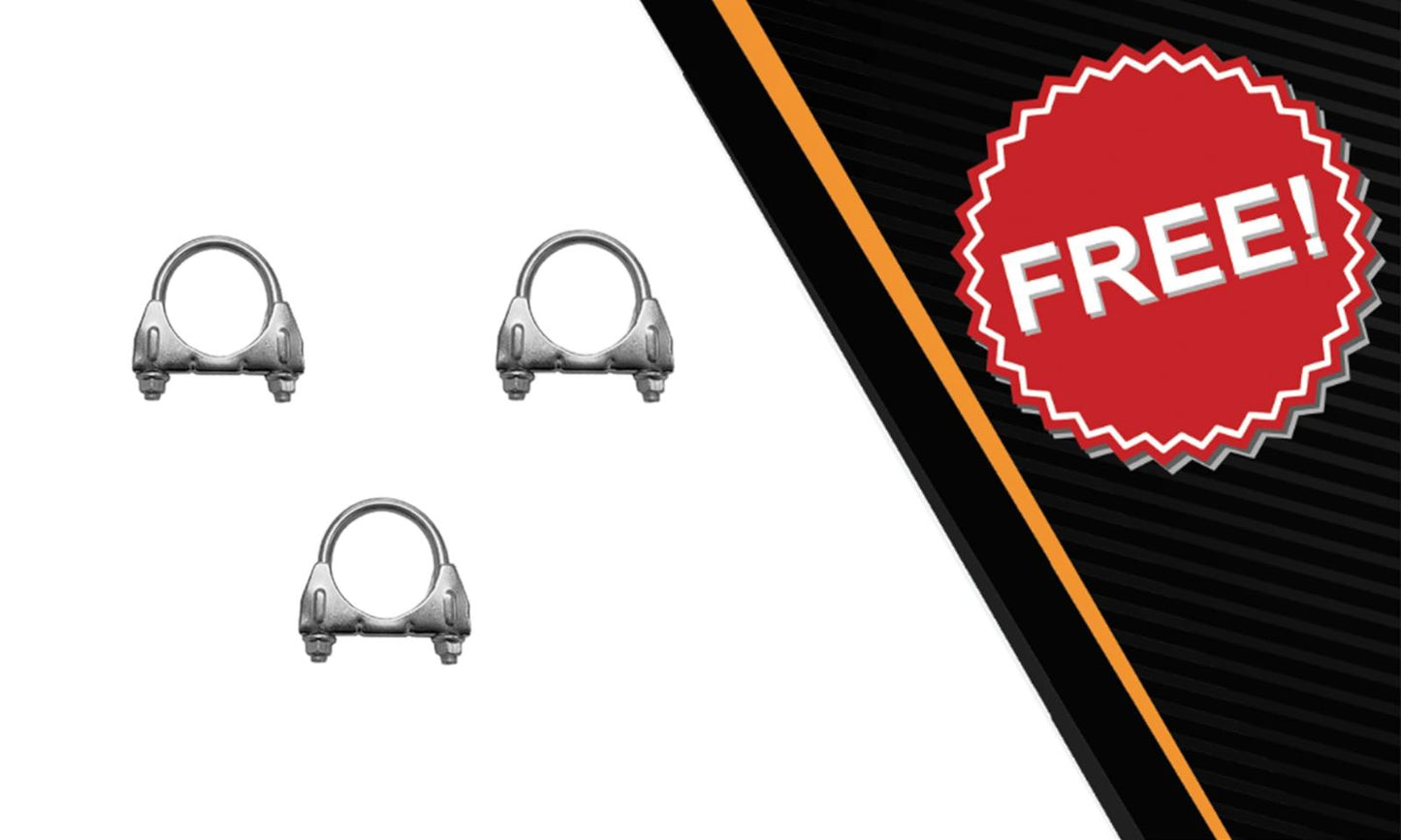 Stainless Steel Intermediate Pipe Muffler Exhaust Kit fits Chevrolet Malibu 2004-2008 2.2L 3.5L