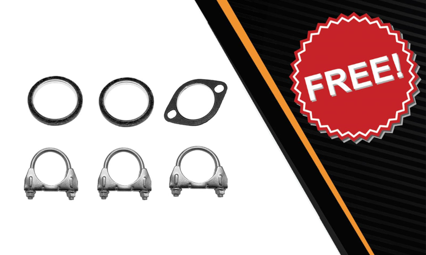 2004-2009 Nissan Quest 3.5L Catalytic Converter, Muffler, Resonator and Tail Pipe