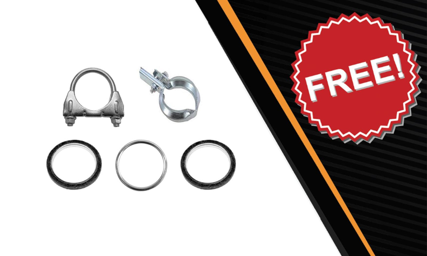 2003-2004 Toyota Tundra 4.7L Exhaust Resonator Pipe and Muffler