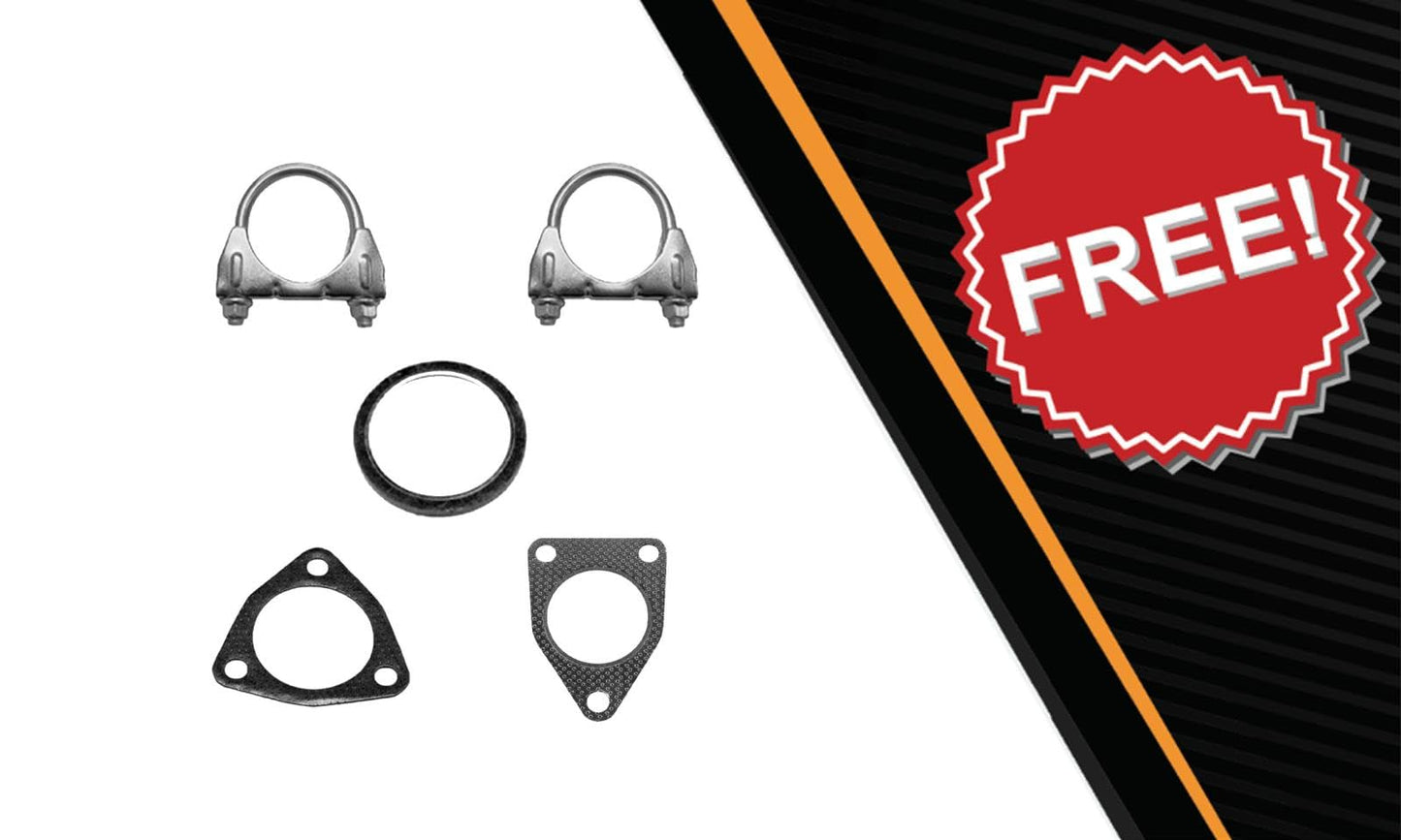 2008-2012 Honda Accord 2.4L Exhaust Front Pipe, Resonator and Muffler