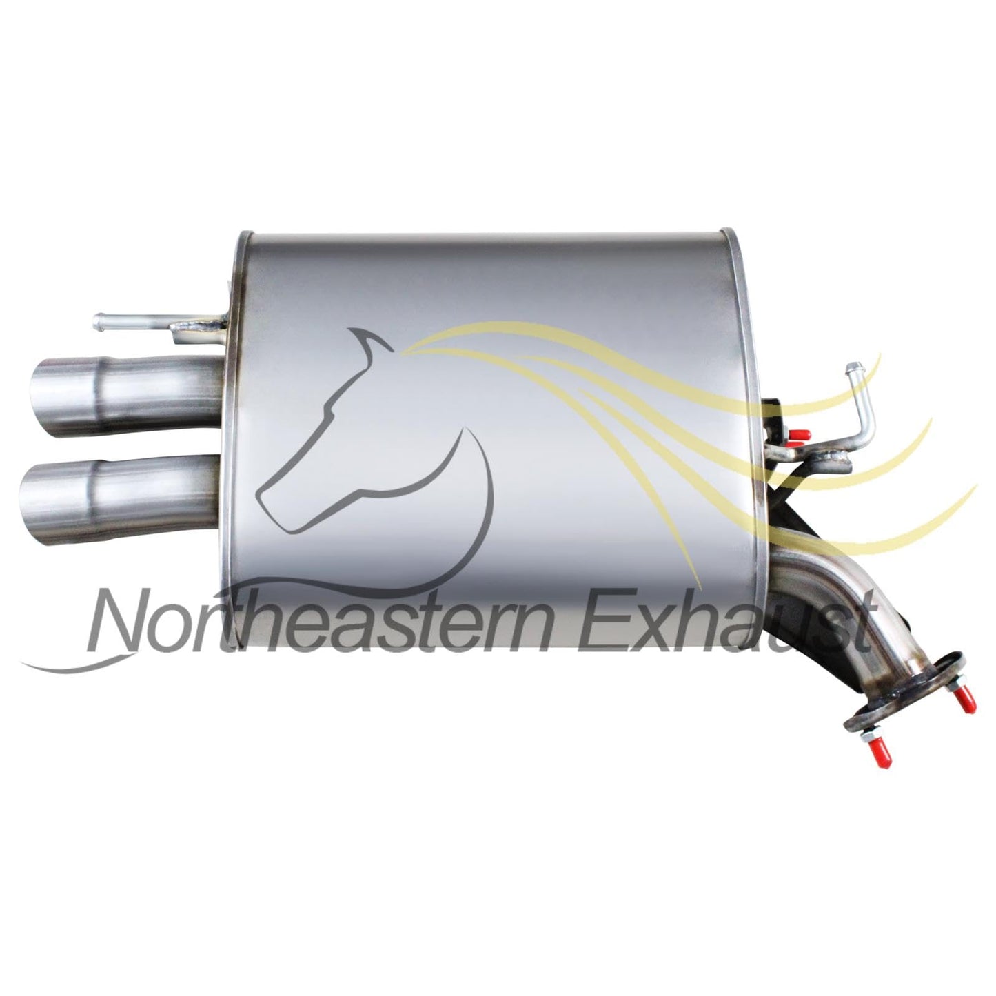 2006 - 2010 Infiniti M35 3.5L and M45 4.5L Rear Driver Side Muffler