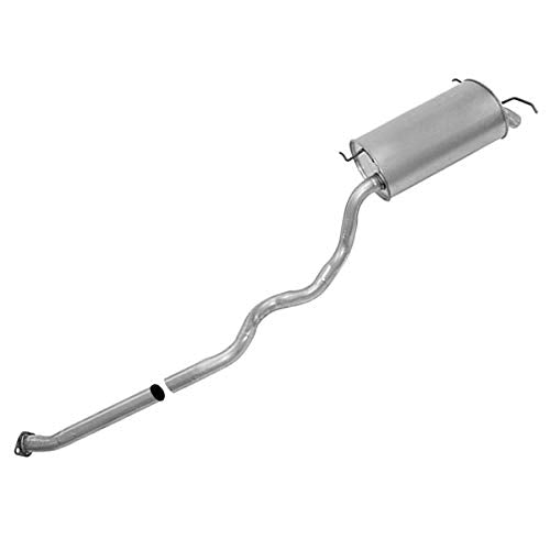 Northeastern Exhaust | Resonator Pipe Muffler Exhaust System Kit Compatible for 2001-2006 Hyundai Santa Fe 2.7L | Free Clamp and Gasket Included