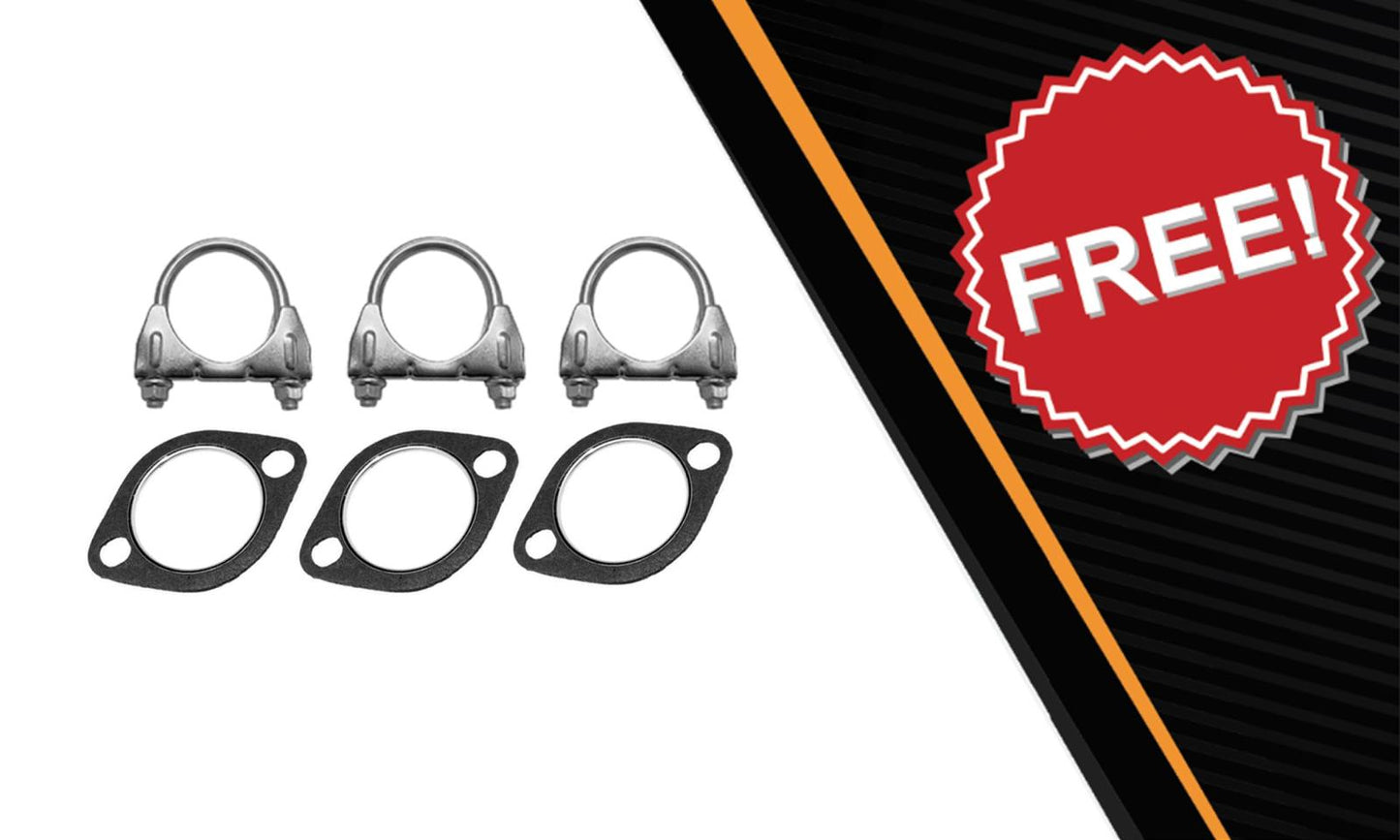 Exhaust System Kit for 2009-2017 3.6L Chevrolet Traverse, GMC Acadia and Saturn Outlook