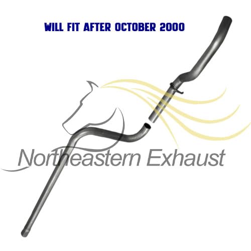 Northeastern Exhaust | Direct Fit Intermediate Pipe & Rear Muffler Compatible for 2000-2005 Dodge Neon 2.0L | 2000-2001 Plymouth Neon 2.0L | Free Clamps Included