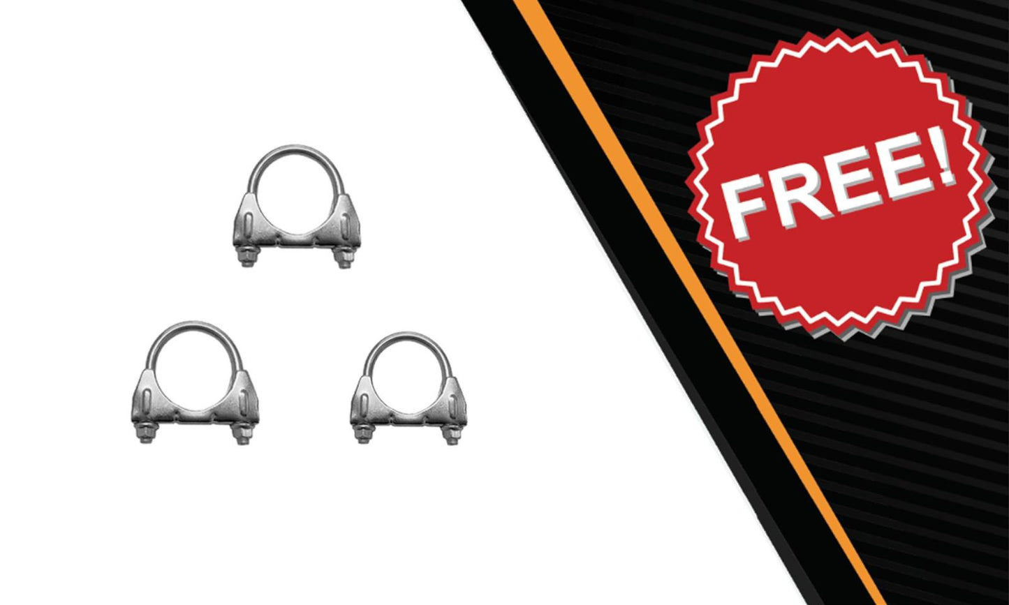 Northeastern Exhaust | Direct Fit Intermediate Pipe & Rear Muffler Compatible for 2000-2005 Dodge Neon 2.0L | 2000-2001 Plymouth Neon 2.0L | Free Clamps Included
