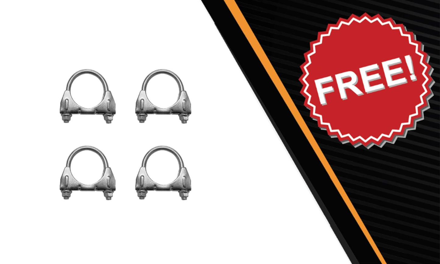 2000-2007 Ford Taurus and Mercury Sable 3.0L Exhaust Resonator, Extension Pipe and Muffler