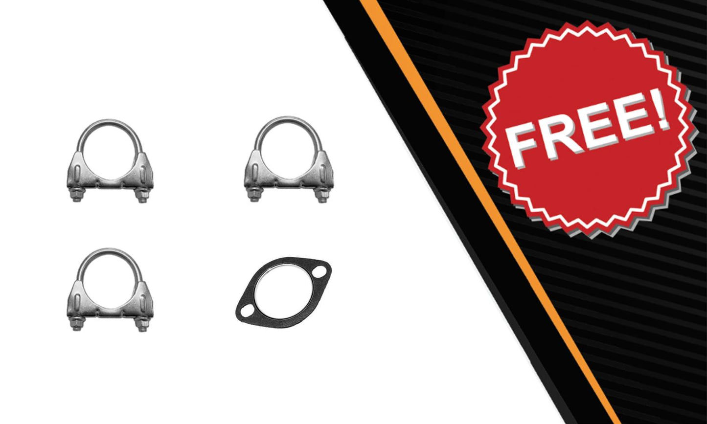 1997-2002 Ford Escort and 1997-1999 Mercury Tracer 2.0L Resonator Pipe and Muffler