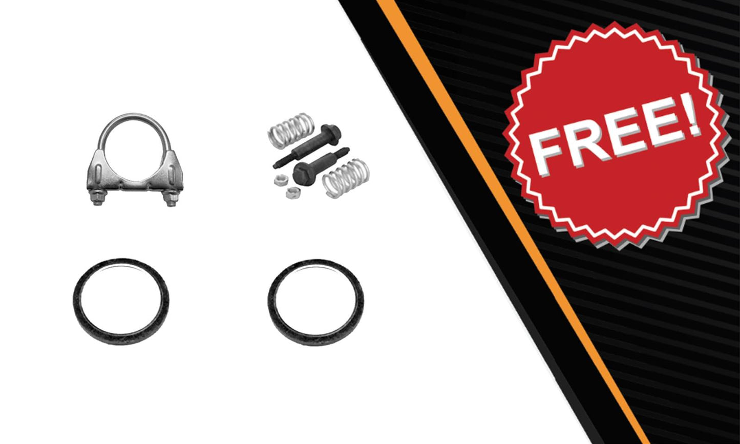 2012-2014 Honda CR-V 2.4L Exhaust Resonator Pipe and Muffler