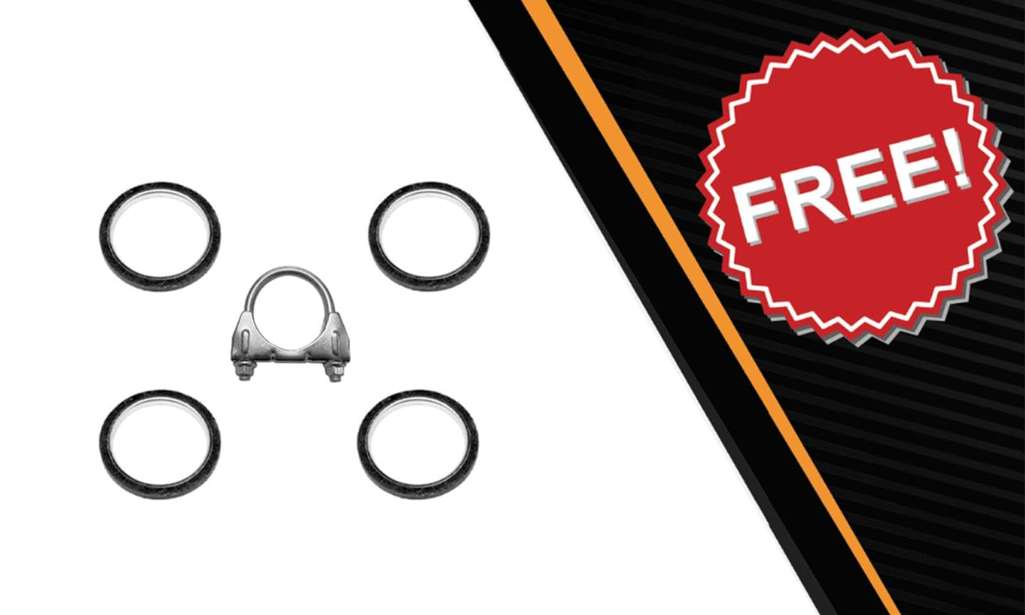 Complete Exhaust System with Catalytic for 2002-2006 Toyota Camry and Lexus ES300 3.0L