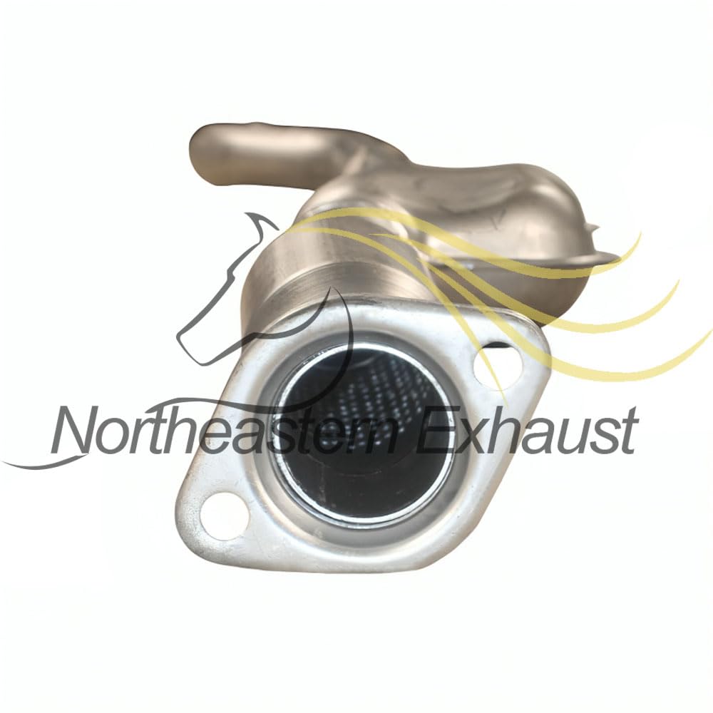 Northeastern Exhaust | Direct-fit Exhaust Resonator Pipe Compatible for 2004-2006 Subaru Baja 2.5L Turbo | Free Gaskets Included | Automotive Replacement Part