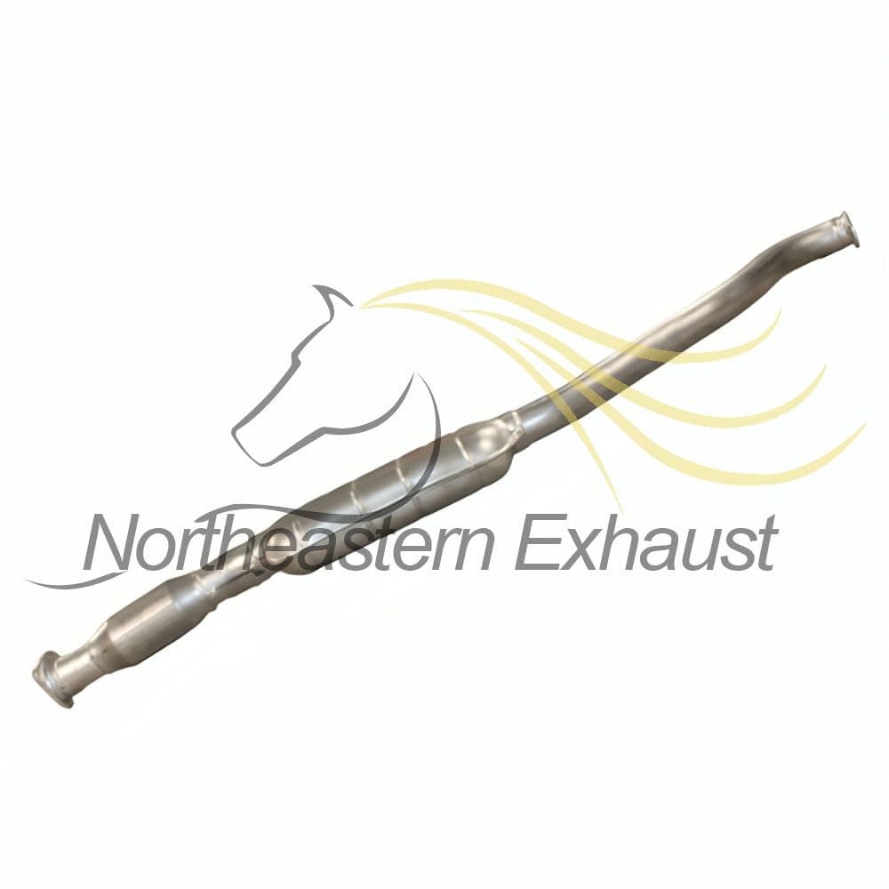 Northeastern Exhaust | Direct-fit Exhaust Resonator Pipe Compatible for 2004-2006 Subaru Baja 2.5L Turbo | Free Gaskets Included | Automotive Replacement Part