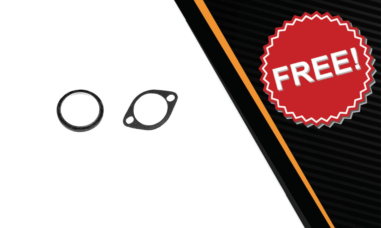 Northeastern Exhaust | Direct-fit Exhaust Resonator Pipe Compatible for 2004-2006 Subaru Baja 2.5L Turbo | Free Gaskets Included | Automotive Replacement Part