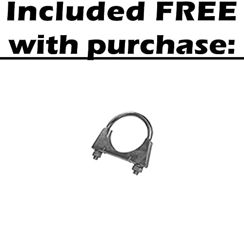 Northeastern Exhaust | Stainless Steel Exhaust Rear Muffler Compatible for Chevy Equinox Pontiac Torrent 2007-2009 3.4L | Free Clamp Included | Automotive Replacement Part