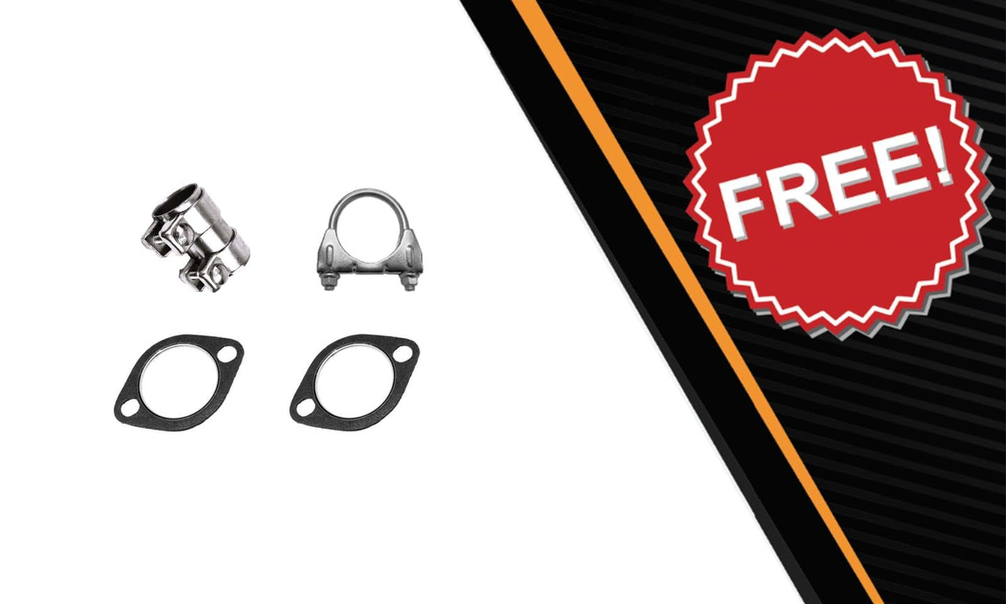 2011-2013 Hyundai Elantra 1.8L and 2014-2018 Kia Forte 2.0L EPA-Approved Catalytic, Muffler Exhaust System Kit