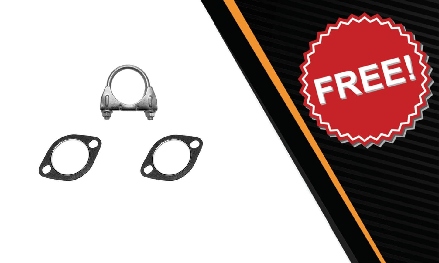 2004-2008 Chevrolet Aveo 1.6L Resonator Pipe and Muffler Exhaust