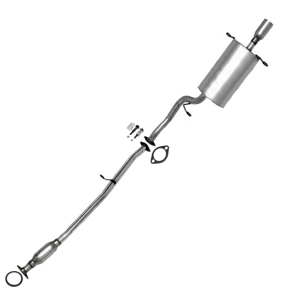 1996-1997 Subaru Legacy 2.5L Exhaust Resonator Pipe and Muffler