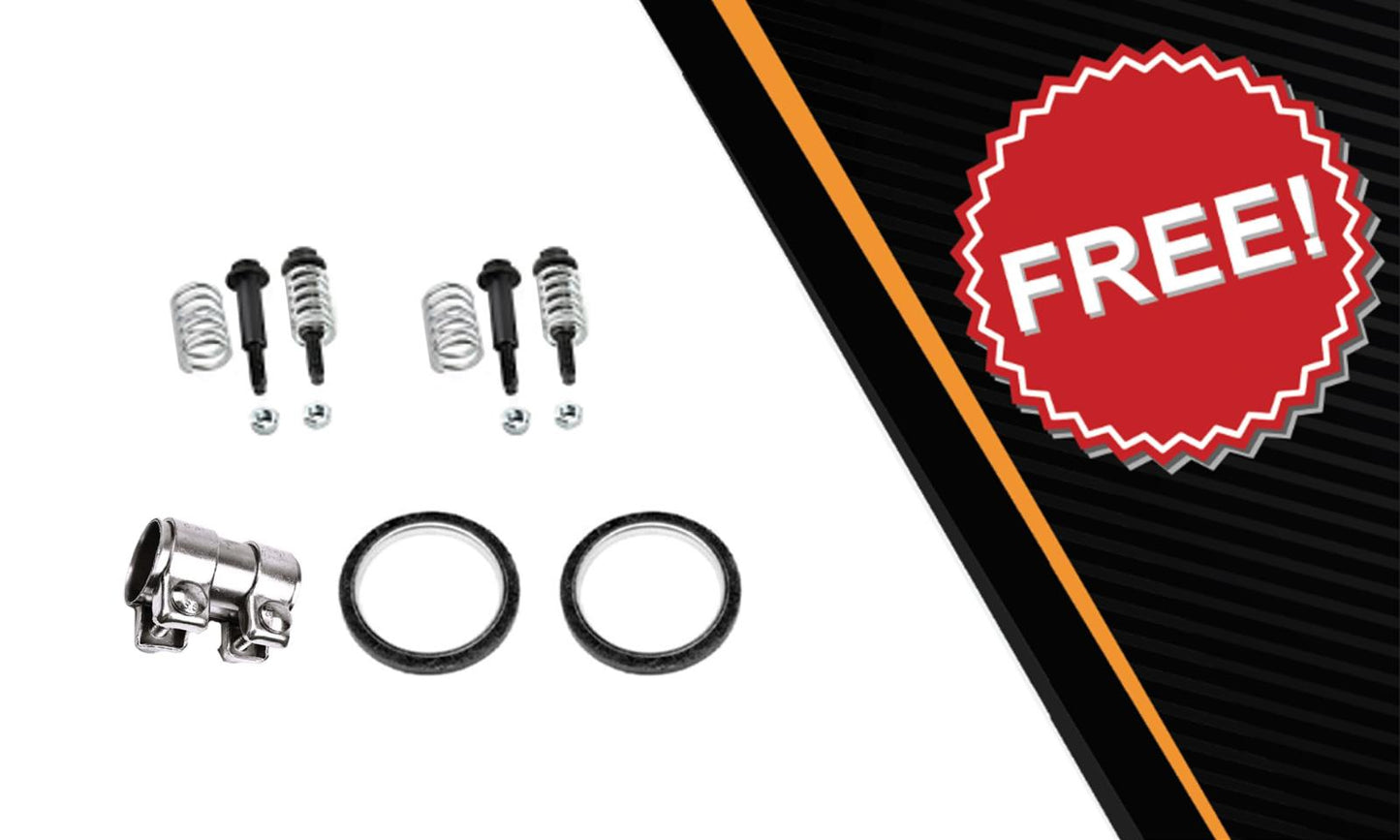 2007-2011 Toyota Yaris 1.5L Catalytic Converter and Muffler - Hatchback