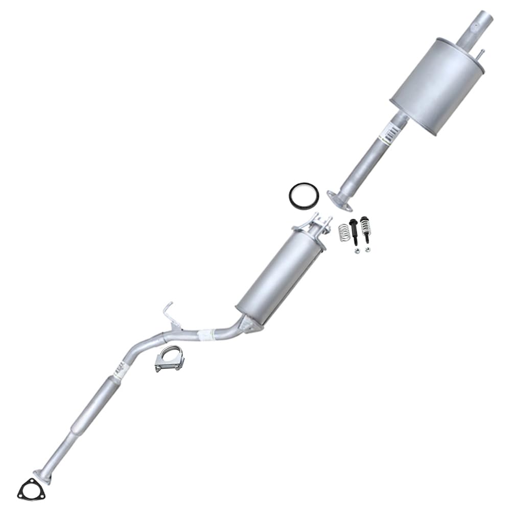 2006-2011 Honda Civic 2.0L Exhaust Resonator Pipes and Muffler