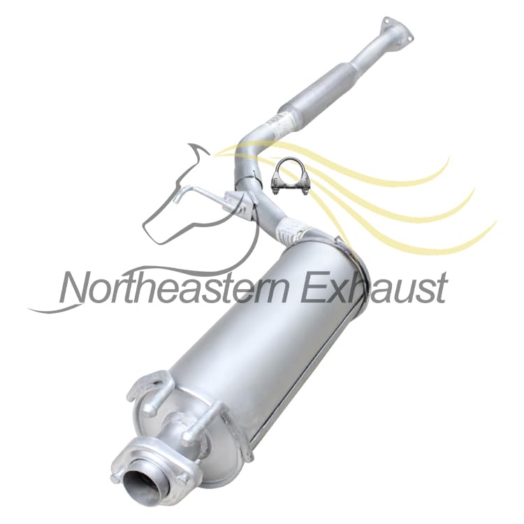 2006-2011 Honda Civic 2.0L Exhaust Resonator Pipes and Muffler