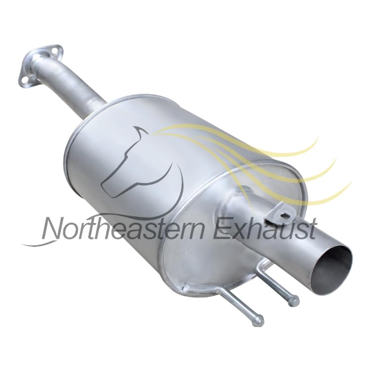 2006-2011 Honda Civic 2.0L Exhaust Resonator Pipes and Muffler
