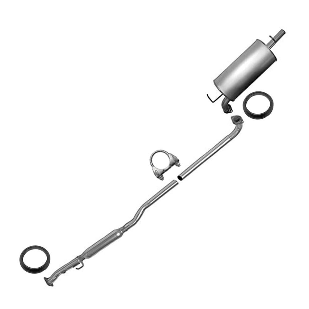 1999-2001 Toyota Solara 2.2L Resonator Muffler Exhaust System Kit