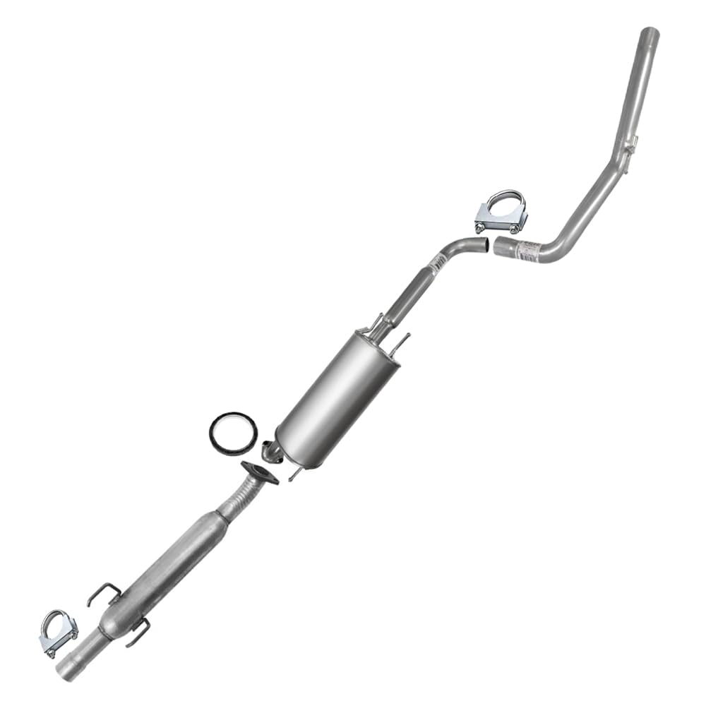 2004-2010 Toyota Sienna 3.3L 3.5L Resonator Pipe and Muffler Exhaust