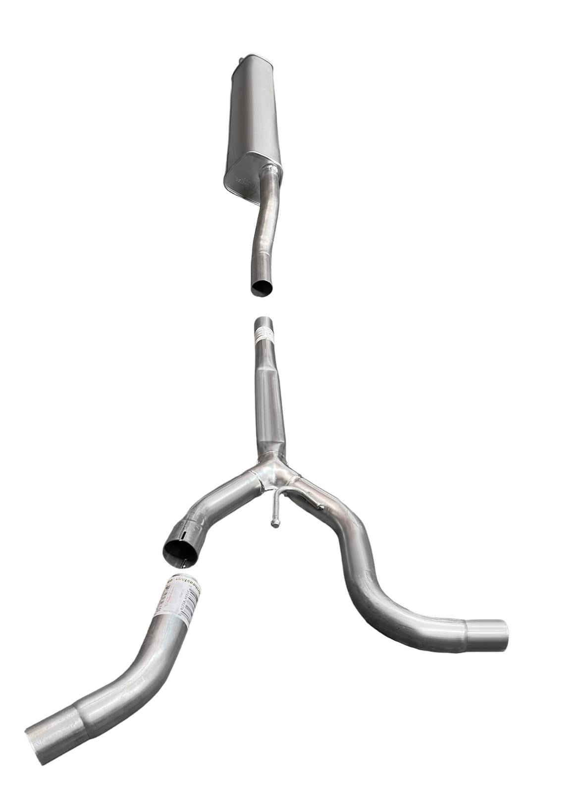 2004-2008 Nissan Maxima 3.5L Resonator and Pair of Muffler Exhaust