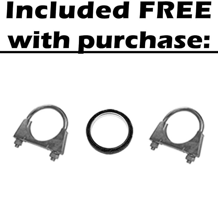 2005-2007 Jeep Liberty 3.7L Exhaust Muffler Tail Y Pipe Exhaust System Kit