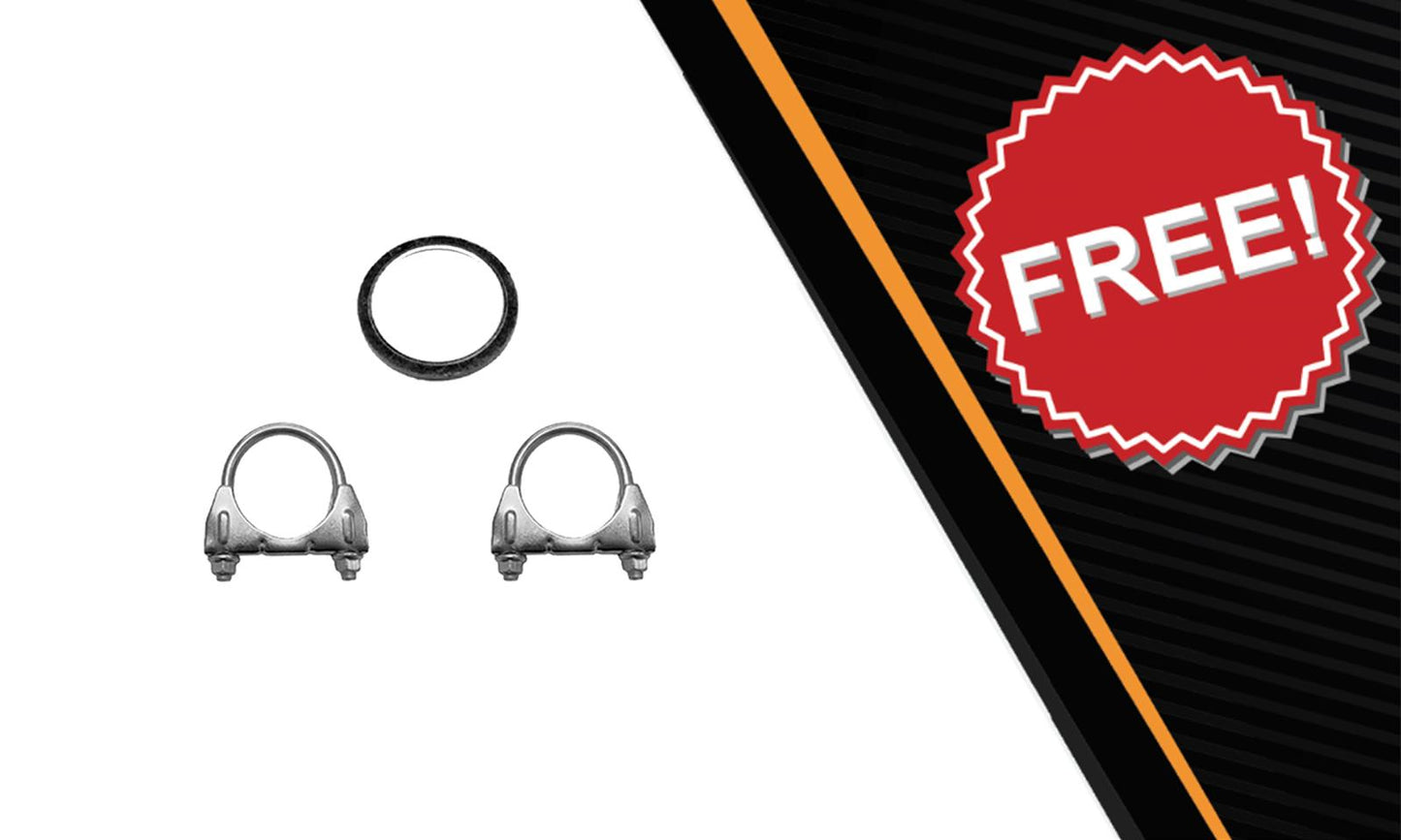 2009-2015 Toyota Venza 2.7L Resonator Pipe and Muffler Exhaust System