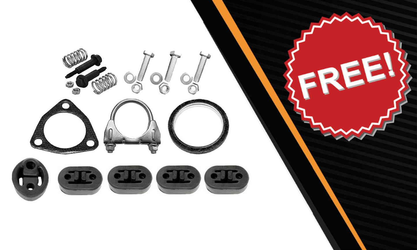 Resonator and Muffler Exhaust for 1999-2000 Honda Civic and Acura EL 1.6L