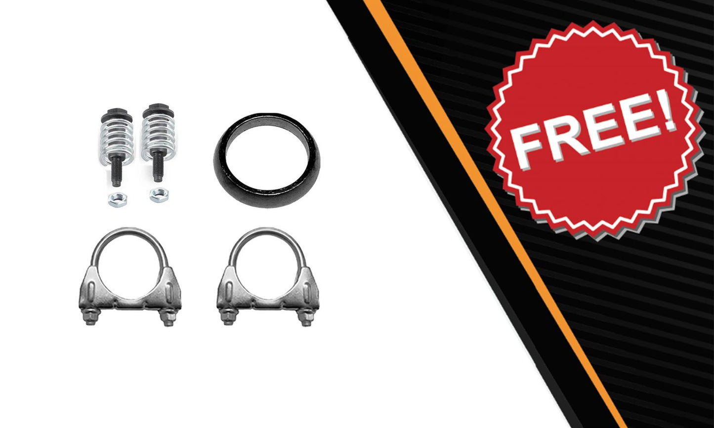 2004 Jeep Liberty 3.7L Y-Pipe and Muffler Exhaust