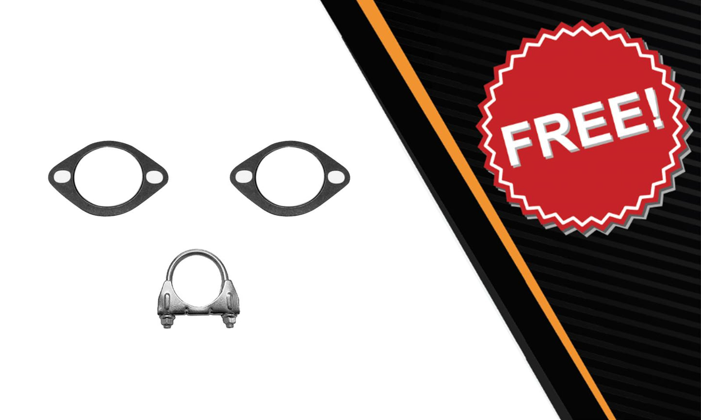 2010-2013 Kia Forte and Forte Koup 2.0L 2.4L Exhaust Resonator Pipe