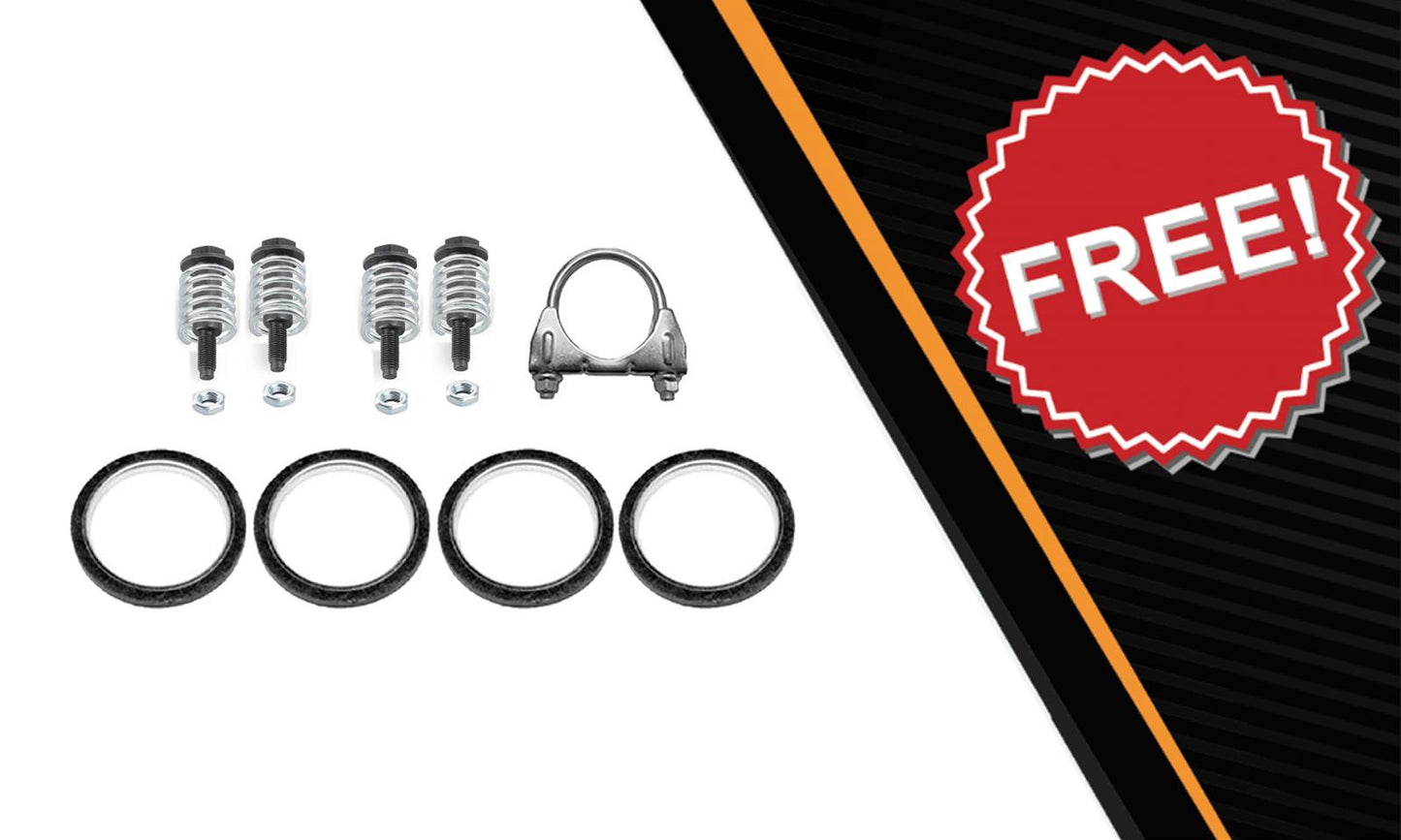 2006-2012 Toyota Rav4 3.5L Y-Pipe and Muffler Exhaust System Kit