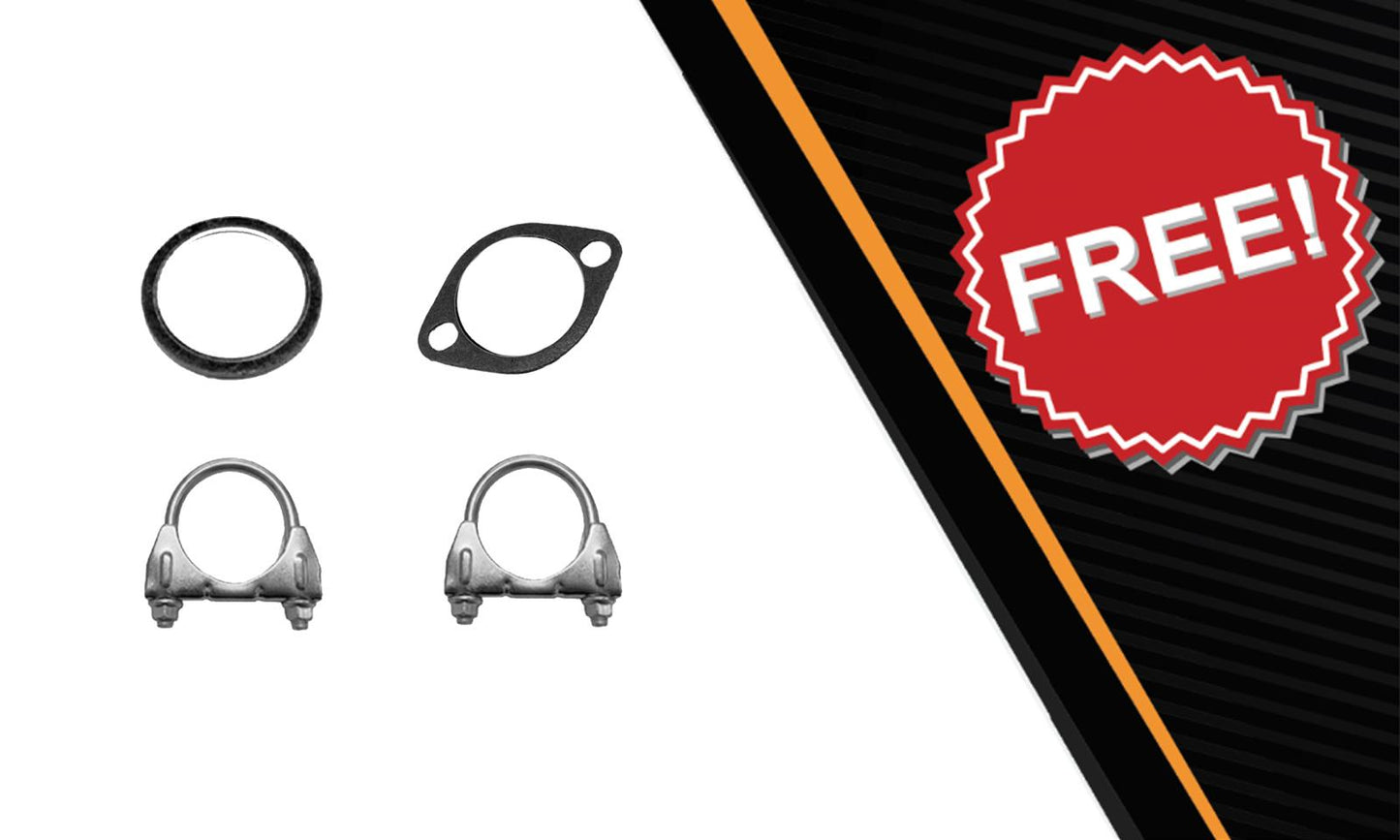 Muffler and Resonator for 2014-2016 Infiniti QX60 and 2013 JX35 3.5L