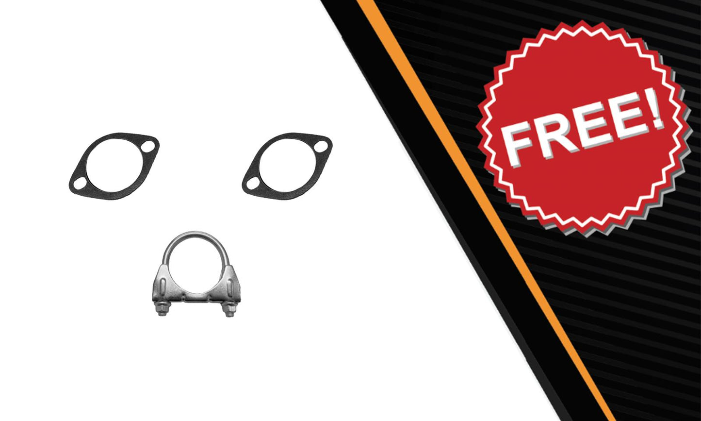 Catalytic Converter with Intermediate Pipe for 2009-2017 GMC Acadia and 2017 Acadia Limited 3.6L