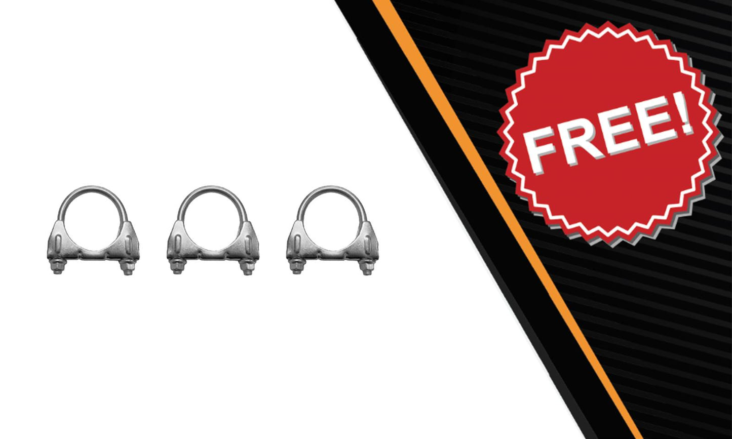 Muffler Extension Pipe and Resonator for 2009-2017 Chevrolet Traverse and 2015-2016 GMC Acadia 3.6L