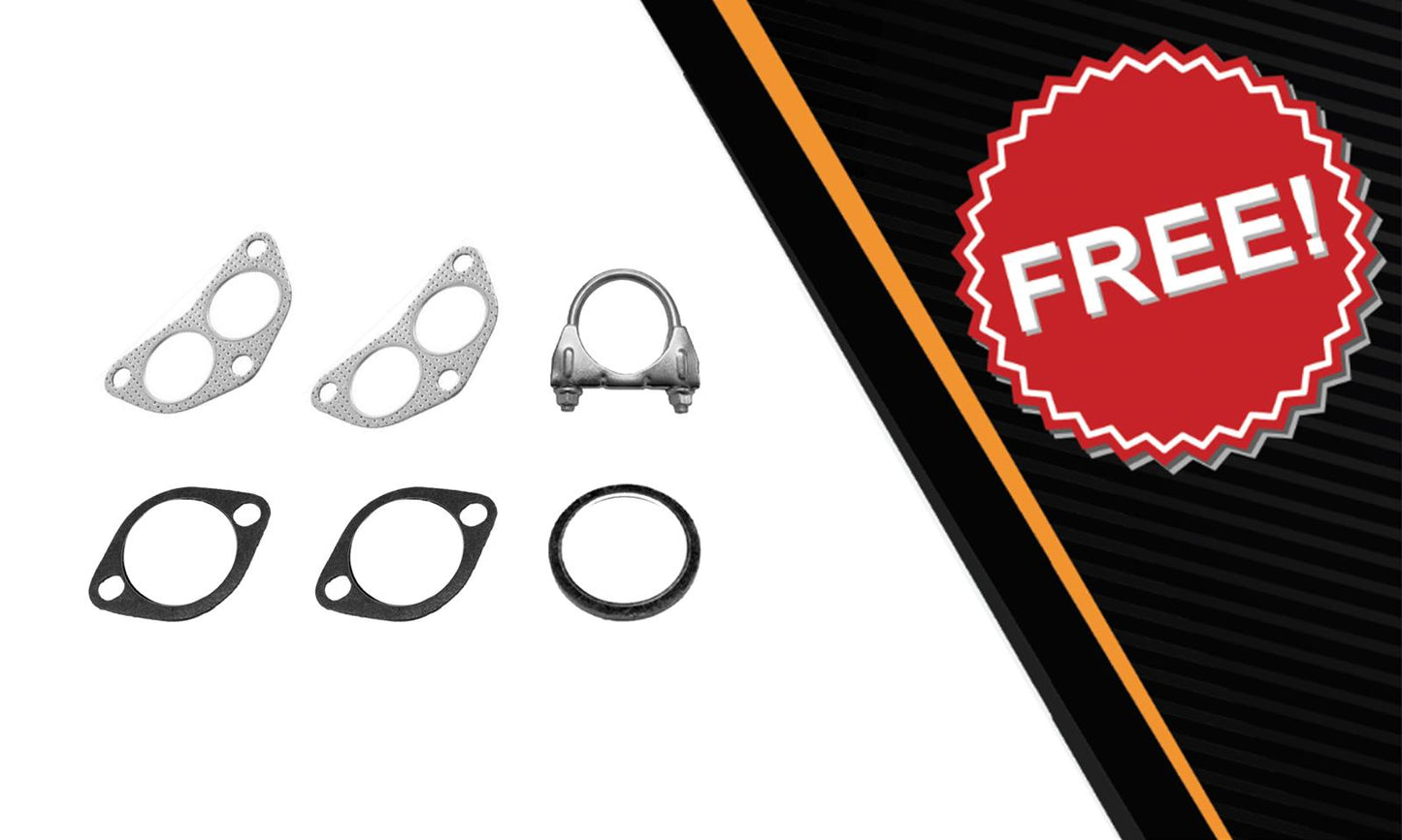 2000-2004 Subaru Legacy 2.5L Complete Exhaust System with Catalytic - For Wagon