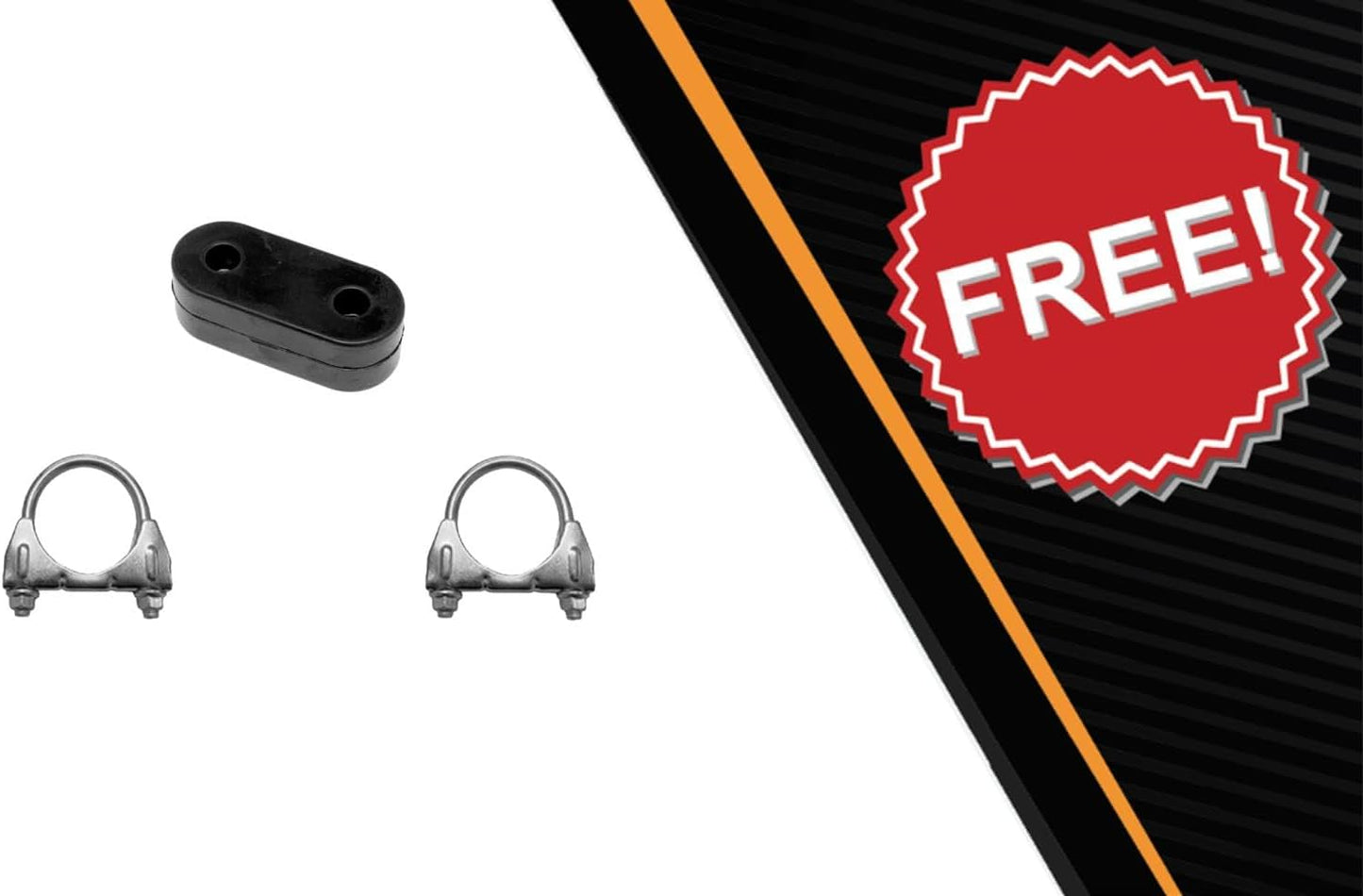 1996-1999 Jeep Cherokee 2.5L Muffler and Tail Pipe Exhaust System Kit